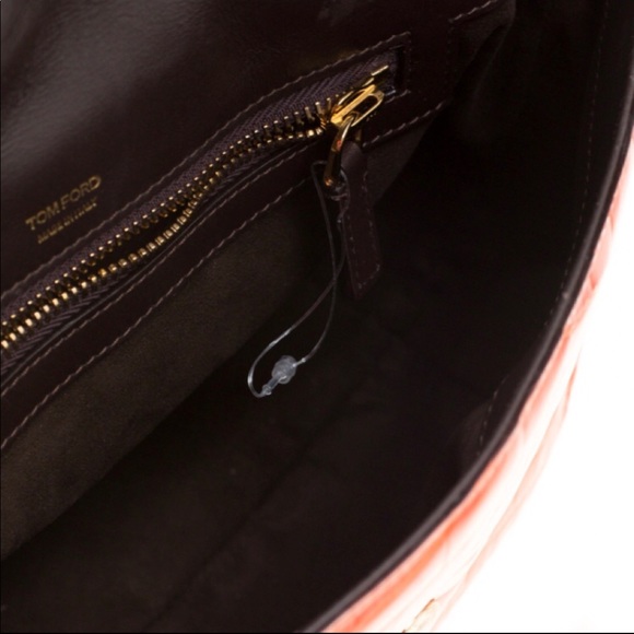 Tom Ford Alligator Skin Tara T-clasp crossbody❤️❤️ - Picture 8 of 8